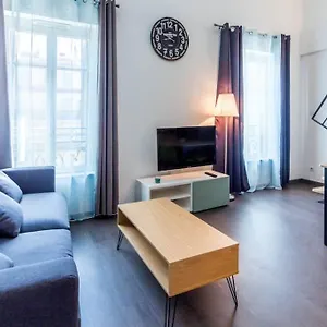 Haussmannien Type Loft, Climatise - Vieux-port-le Panier, Marsella